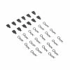 Duratrax 1/10 Body Clips (20) & Rubber Pull Tabs (12) for Parts, Electronics & Accessories 1 Duratrax 1/10 Body Clips (20) & Rubber Pull Tabs (12) for Parts, Electronics & Accessories -DURATRAX Sales DTXC2650 A0 HB5T5QCT