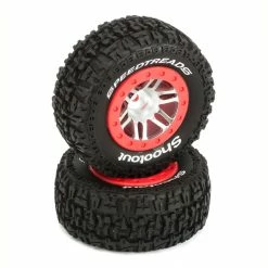Duratrax SpeedTreads Shootout SC Front Mounted (2): Traxxas Slash for Tires & Wheels