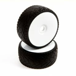 Duratrax SpeedTreads RoadRunner Mounted (2): 1/8 Buggy for Tires & Wheels