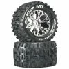Duratrax Lockup MT 2.8" 2WD Mounted Rear C2 Tires, Chrome (2) for Tires & Wheels 1 Duratrax Lockup MT 2.8" 2WD Mounted Rear C2 Tires, Chrome (2) for Tires & Wheels -DURATRAX Sales DTXC3509 A0 J9VOKT0Z