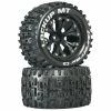 Duratrax Lockup MT 2.8" 2WD Mounted 1/2" Offset Tires, Black (2) for Tires & Wheels -DURATRAX Sales DTXC3510 A0 97JQIVVP