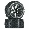 Duratrax Lockup ST 2.8" 2WD Mounted Front Tires, Black(2) for Tires & Wheels -DURATRAX Sales DTXC3564 A0 V4OBUTQ0