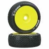 Duratrax X-Cons 1/8 C3 Mounted Buggy Tires, Yellow (2) for Tires & Wheels -DURATRAX Sales DTXC3613 A0 EQ9DH61Q