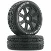 Duratrax Bandito 1/8 Buggy Tire C2 Mounted Spoke Tires, Black (2) for Tires & Wheels -DURATRAX Sales DTXC3655 A0 JHIEKXUH