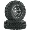 Duratrax Scaler CR C3 Mounted 1.9" Crawler Tires, Chrome (2) for Tires & Wheels -DURATRAX Sales DTXC4023 A0 9EKBI99V