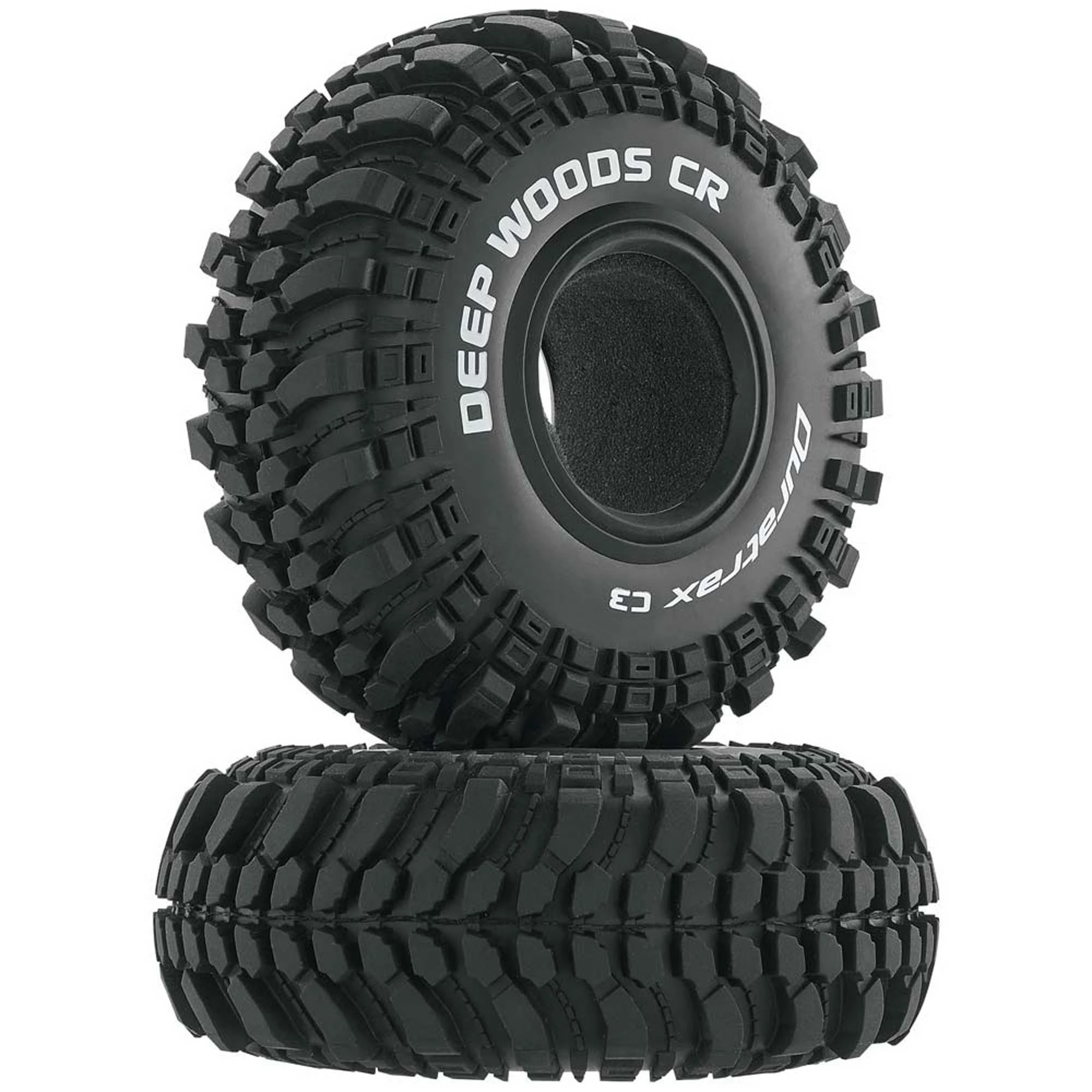 Duratrax Deep Woods CR 2.2" C3 Crawler Tires (2) for Tires & Wheels 3 Duratrax Deep Woods CR 2.2" C3 Crawler Tires (2) for Tires & Wheels
