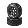 Duratrax Six Pack 1/5 SC Sport Mounted Black Tires 24mm (2) for Tires & Wheels -DURATRAX Sales DTXC5034 A0 8NNVX7TZ
