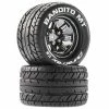 Duratrax Bandito MT 2.8 Mounted Tires, Chrome 14mm Hex(2) for Tires & Wheels -DURATRAX Sales DTXC5251 A0 4HFQ98AG