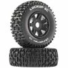 Duratrax Lockup SC Mounted Soft Tires, Black 17mm Hex (2) for Tires & Wheels -DURATRAX Sales DTXC5274 A0 ORBT6BUM