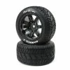 Duratrax Bandito X Belted Mounted Tires, 24mm Black (2) for Tires & Wheels -DURATRAX Sales DTXC5500 A0 0W96BC9E