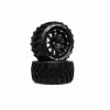 Duratrax Hatchet MT Belted 2.8" 2WD Mounted Rear Tires, 0 Offset, Black (2) for Tires & Wheels -DURATRAX Sales DTXC5521 A0 C0NG7NJR