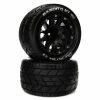 Duratrax Bandito MT Belted 2.8" Mounted Front/Rear Tires, 14mm Black (2) for Tires & Wheels -DURATRAX Sales DTXC5536 A0 MCND17VZ