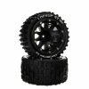 Duratrax Lockup ST Belted 2.8" Mounted Front/Rear Tires, 14mm Black (2) for Tires & Wheels -DURATRAX Sales DTXC5541 A0 NUZP51YG