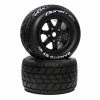 Duratrax Bandito ST Belt 3.8" Mounted Front/RearTires 0 Offset 17mm, Black (2) for Tires & Wheels 2 Duratrax Bandito ST Belt 3.8" Mounted Front/RearTires 0 Offset 17mm, Black (2) for Tires & Wheels -DURATRAX Sales DTXC5610 A0 YID3QOWT