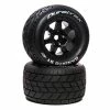 Duratrax Bandito ST Belt 3.8" Mounted Front/Rear Tires .5 Offset 17mm, Black (2) for Tires & Wheels 1 Duratrax Bandito ST Belt 3.8" Mounted Front/Rear Tires .5 Offset 17mm, Black (2) for Tires & Wheels -DURATRAX Sales DTXC5612 A0 NTH8WHEQ