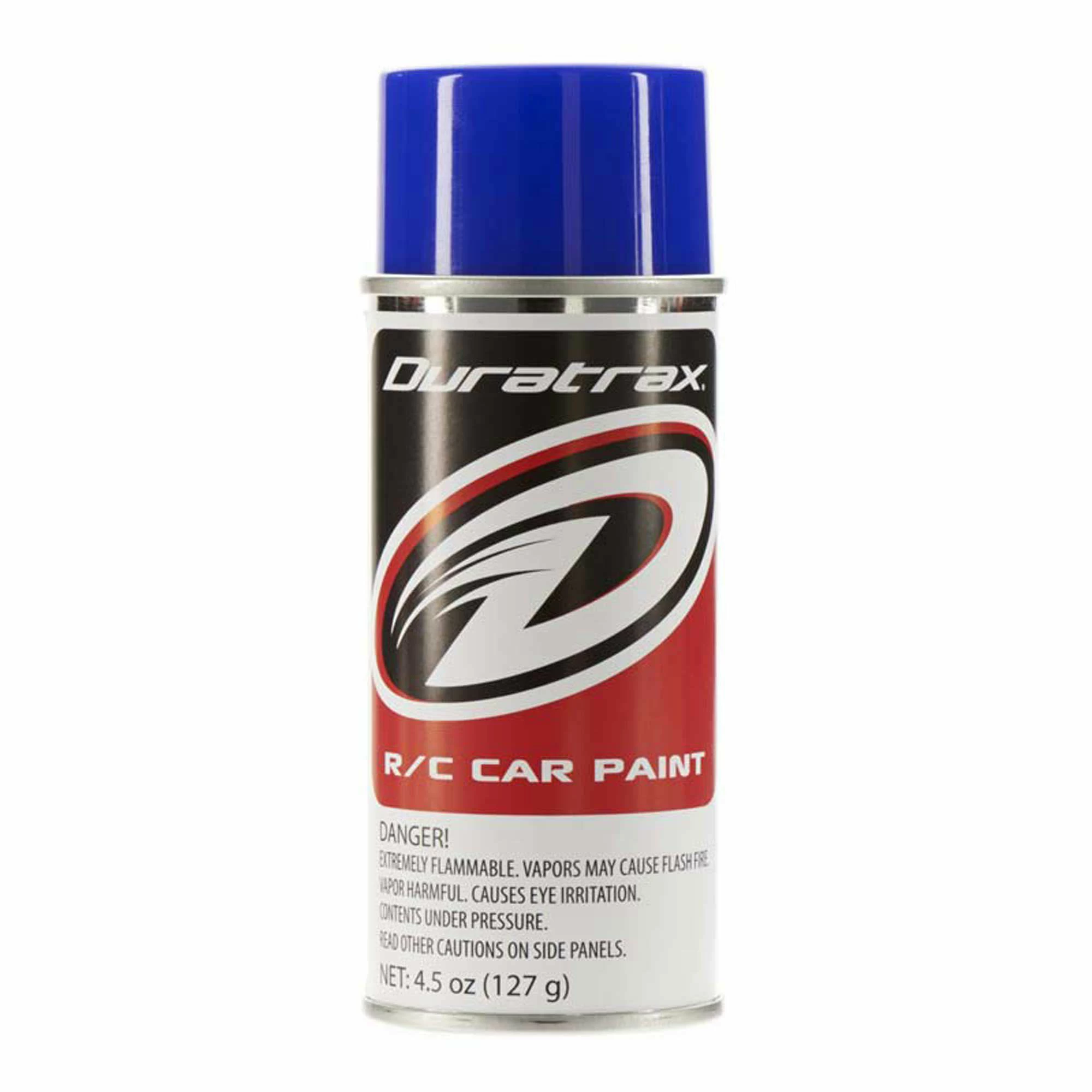 Duratrax Polycarb Spray, Blue Flash, 4.5 oz for Paints 3 Duratrax Polycarb Spray, Blue Flash, 4.5 oz for Paints