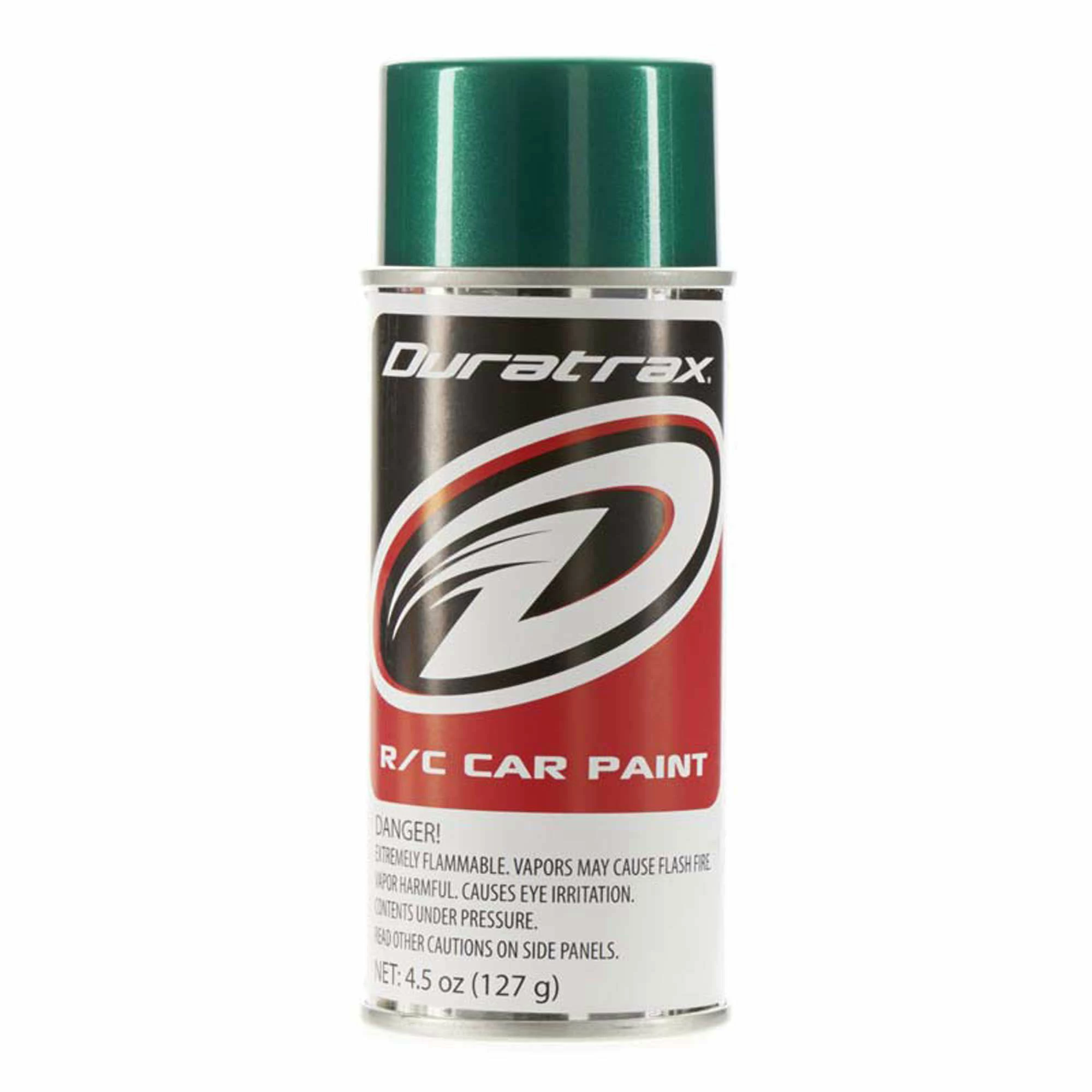 Duratrax Polycarb Spray, Metallic Green, 4.5 oz for Paints 3 Duratrax Polycarb Spray, Metallic Green, 4.5 oz for Paints