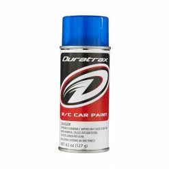 Duratrax Polycarb Spray, Candy Blue, 4.5 oz for Paints