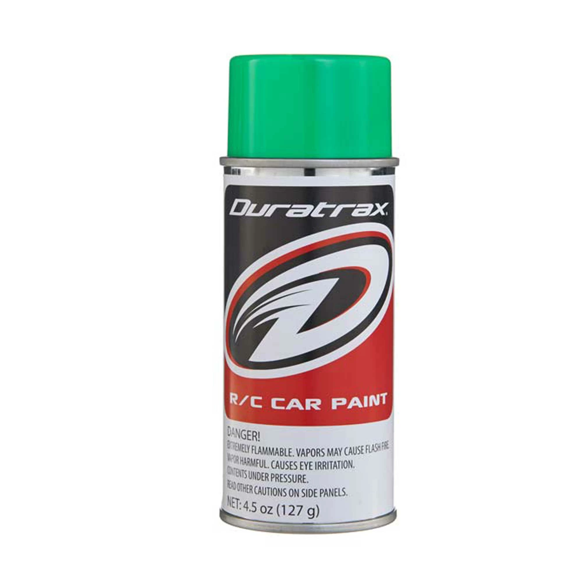 Duratrax Polycarb Spray, Fluorescent Green, 4.5 oz for Paints 3 Duratrax Polycarb Spray, Fluorescent Green, 4.5 oz for Paints