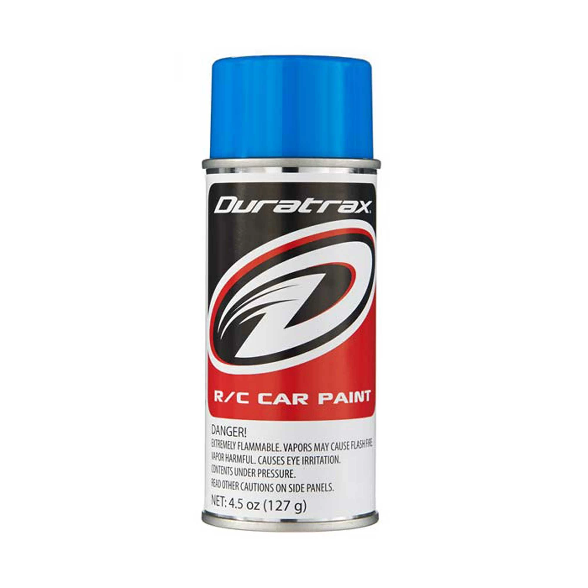 Duratrax Polycarb Spray, Fluorescent Blue, 4.5 oz for Paints 3 Duratrax Polycarb Spray, Fluorescent Blue, 4.5 oz for Paints